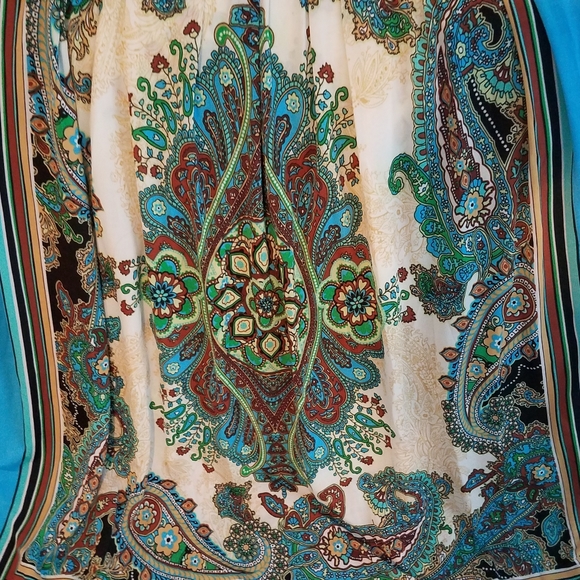 Blue lightweight dress - one size fits most - Picture 11 of 12